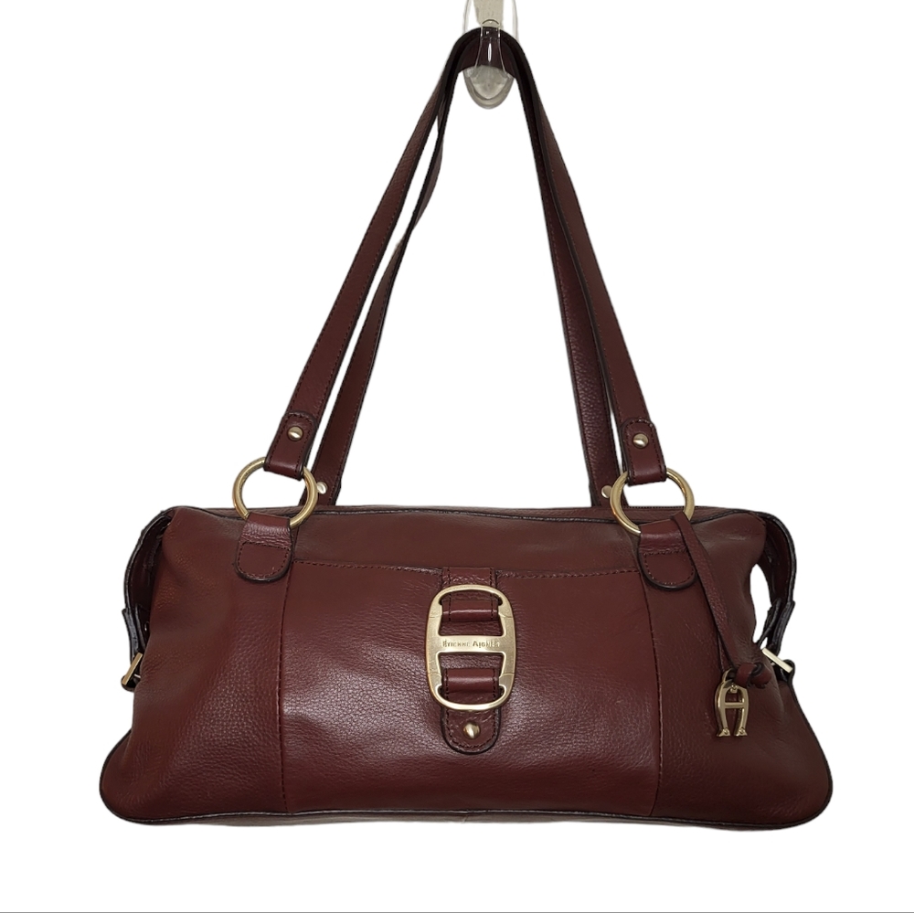 Vintage Etienne Aigner Leather Shoulder Bag